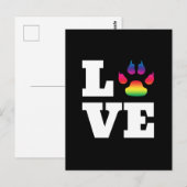 Regenboogpag Briefkaart (Voorkant / Achterkant)