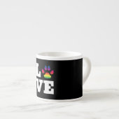 Regenboogpag Espresso Kop (Voorkant rechts)