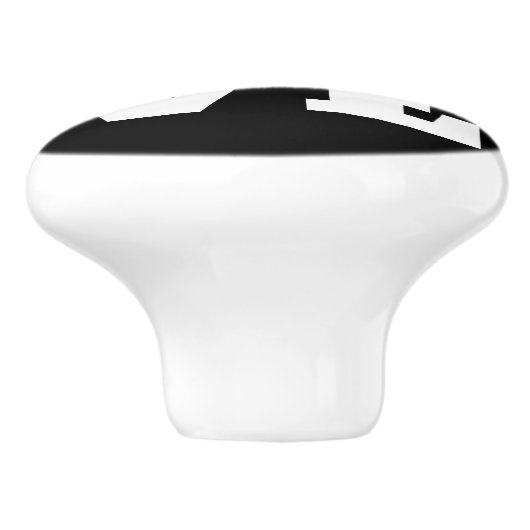 Regenboogpag Keramische Knop (Zijkant)