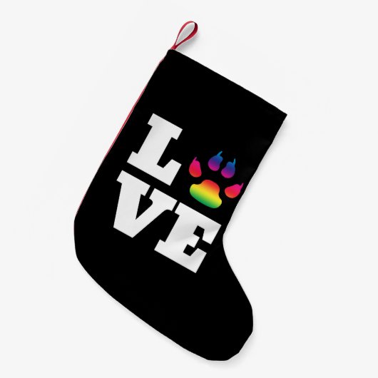 Regenboogpag Kleine Kerstsok (Voorkant (Hangend))