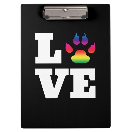 Regenboogpag Klembord (Voorkant)