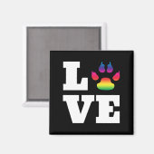 Regenboogpag Magneet (Voorkant / Achterkant)