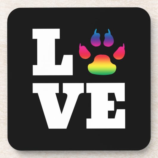Regenboogpag Onderzetter (Voorkant)