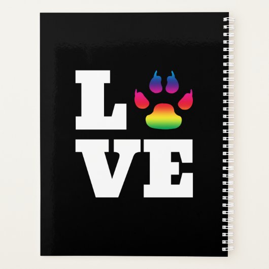 Regenboogpag Planner (Achterkant)