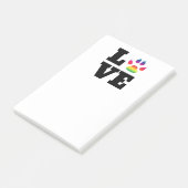 Regenboogpag Post-it® Notes (Schuin)