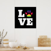 Regenboogpag Poster (Keuken)