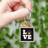 Regenboogpag Sleutelhanger (Hand)