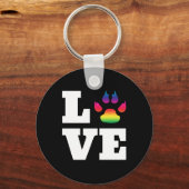 Regenboogpag Sleutelhanger (Voorkant)