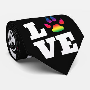 Regenboogpag Stropdas