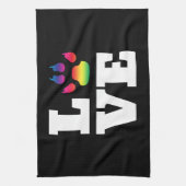 Regenboogpag Theedoek (Verticaal)