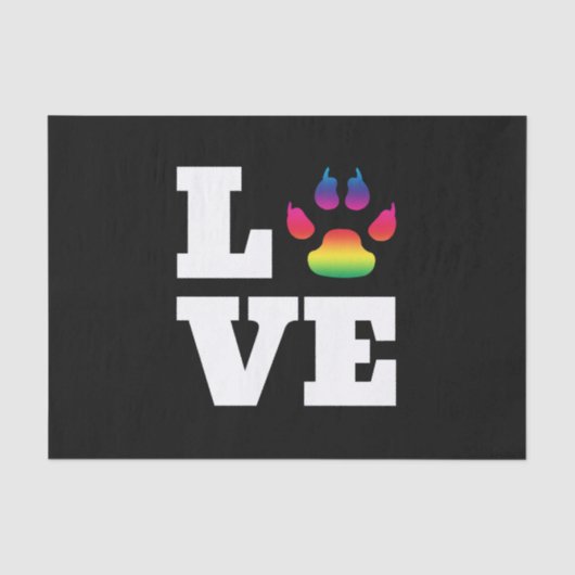 Regenboogpag Tissuepapier (Voorkant)