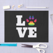 Regenboogpag Tissuepapier (Craft)