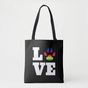 Regenboogpag Tote Bag