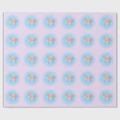 regenboogpakpapier cadeaupapier (Vlak)