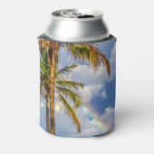 Regenboogpalm kan blikjeskoeler (Blikje Achterkant)