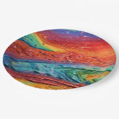 REGENBOOGPAPIER BORD (Gekanteld)