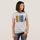 Regenboogpapier Doll Pride T-shirt (Voorkant volledig)
