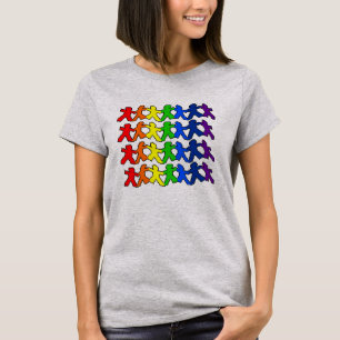 Regenboogpapier Doll Pride T-shirt