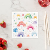 Regenboogpapier Servet (Insitu)