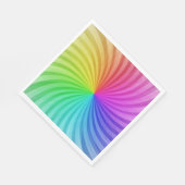 Regenboogpapier servetten. servet (Hoek)