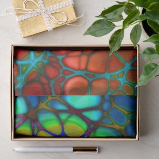 regenboogpapier tissuepapier (Geschenk)