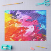 regenboogpapier voor abstract weefsel tissuepapier (Craft)