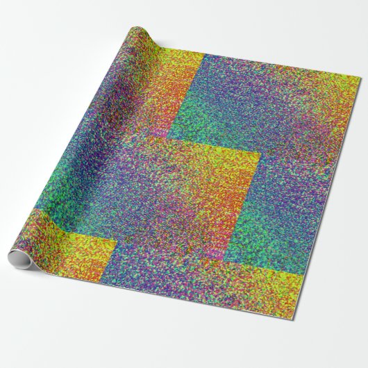 Regenboogpapier voor het Confetti-effect Cadeaupapier (Uitgerold)