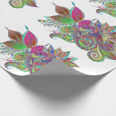 regenboogpapier voor het verpakken van buisjes cadeaupapier (Hoek)