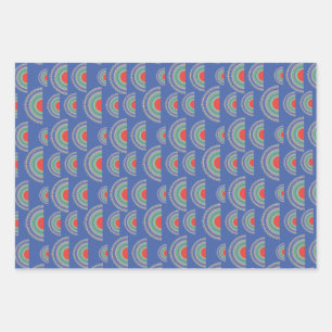 Regenboogpapierbladen Inpakpapier Vel