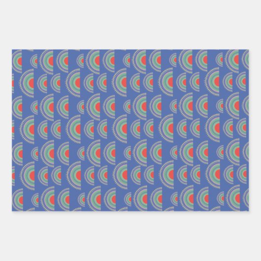 Regenboogpapierbladen Inpakpapier Vel (Voorkant)