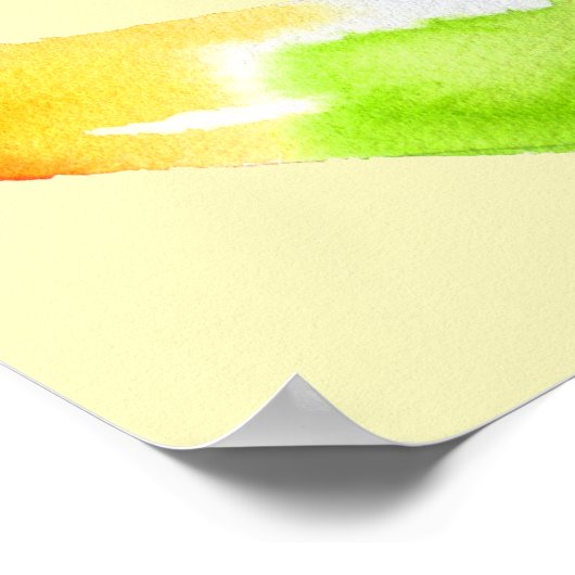 Regenboogpapillen Poster (Hoek)