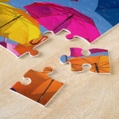 Regenboogparaplu Whimsical Kleurrijk Legpuzzel (Zijkant)