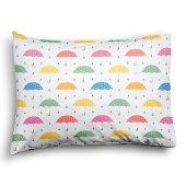 Regenboogparaplu's Regenachtige Dag Parade Collect Kussensloop