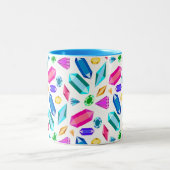 RegenboogPareltjes Tweekleurige Koffiemok (Center)