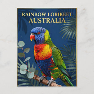 🦜 Regenboogparkiet Australië Tropische Vogel Briefkaart