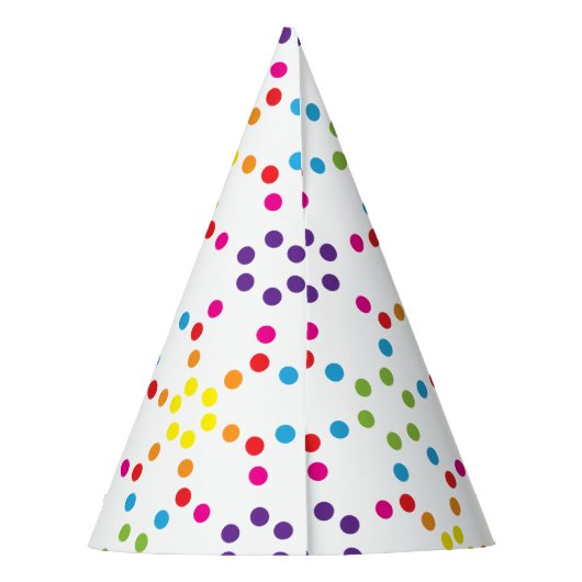 Regenboogpartij Feesthoedjes (Achterkant)