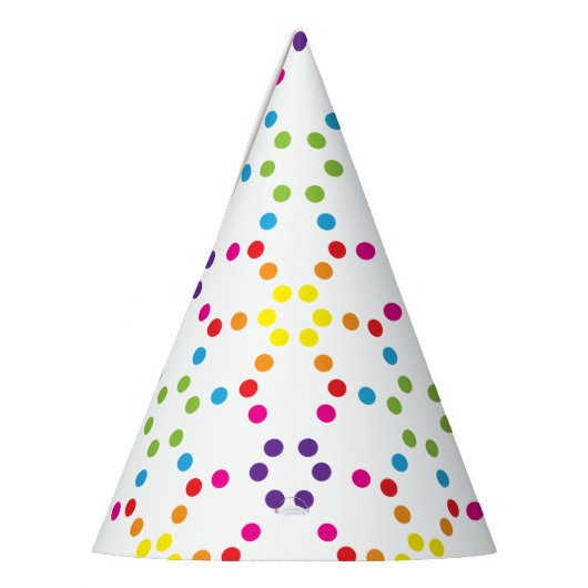 Regenboogpartij Feesthoedjes (Links)