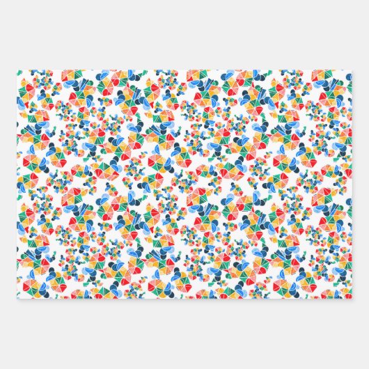 Regenboogpartij Inpakpapier Vel (Voorkant 2)