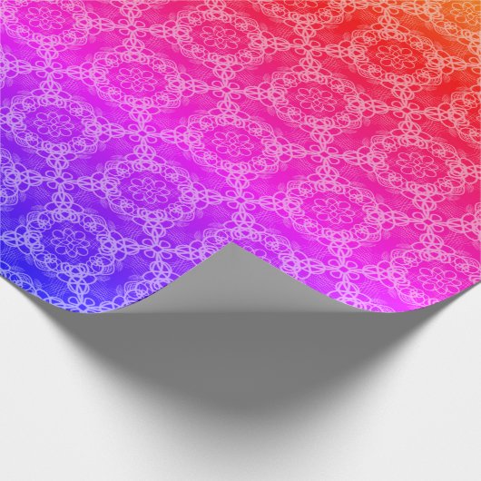 Regenboogpasta Cadeaupapier (Hoek)