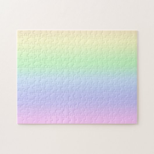 Regenboogpasta Legpuzzel (Horizontaal)