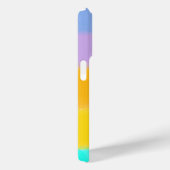 Regenboogpasta's | Monogram Initiaal Case-Mate iPhone Case (Achterkant / Rechts)