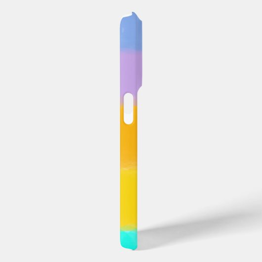 Regenboogpasta's | Monogram Initiaal Case-Mate iPhone Case (Achterkant / Rechts)
