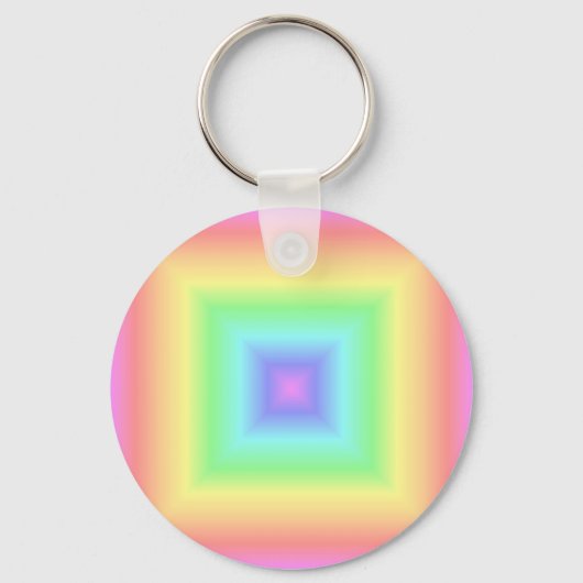 regenboogpastel sleutelhanger (Voorkant)