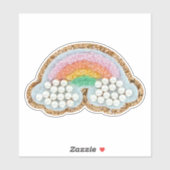 Regenboogpatch Sticker (Vel)