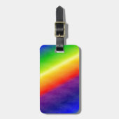 Regenboogpatronen Bagagelabel (Voorkant verticaal)