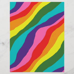 Regenboogpatronen Flyer