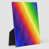 Regenboogpatronen Fotoplaat (Zijkant)