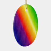 Regenboogpatronen Keramisch Ornament (Rechts)