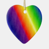 Regenboogpatronen Keramisch Ornament (Rechts)