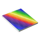 Regenboogpatronen Notitieblok (Schuin)